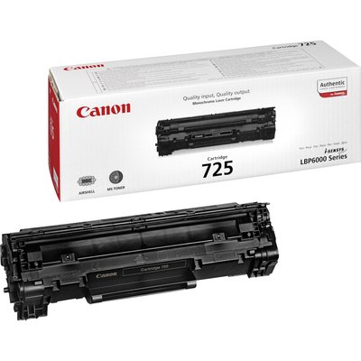 Картридж Canon 725, Black, LBP-6000/6020, MF3010, 1600 стор (3484B002) 41114 фото