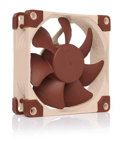 Вентилятор 80 мм, Noctua NF-A8 80x80x25мм SSO Bearing 450-2200 об/мин 13.8-17.7дБ 4pin PWM бежевый 250644 фото
