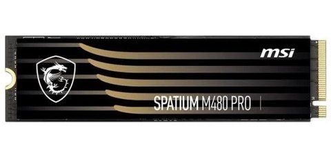 Твердотільний накопичувач SSD 1Tb, MSI Spatium M480 Pro, PCI-E 4.0 x4, M.2 (S78-440L1G0-P83) 269510 фото