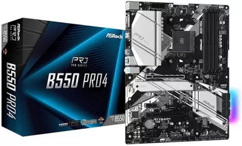 Мат.плата AM4 (B550) ASRock B550 Pro4 204986 фото