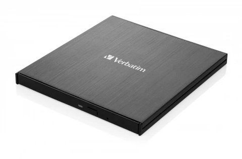 Зовнішній оптичний привід Verbatim, Black, DVD-RW, Type-C (43886) 306135 фото