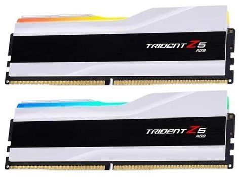 Память 16Gb x 2 (32Gb Kit) DDR5, 7200 MHz, G.Skill Trident Z5 RGB, White (F5-7200J3445G16GX2-TZ5RW) 288449 фото