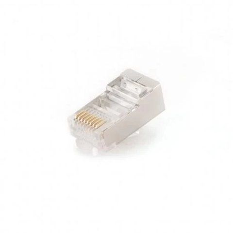 Коннектор RJ45, FTP, 50 шт, Cablexpert, позолоченные контакты (PLUG6SP/50) 218744 фото