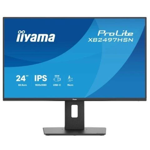 Монитор 23.8" Iiyama ProLite XB2497HSN-B1, Black 326307 фото