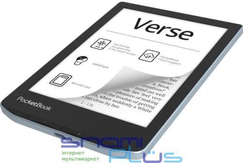 Електронна книга 6" PocketBook 629 Verse, Bright Blue (PB629-2-CIS) 275005 фото