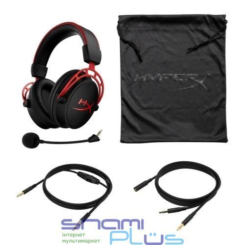 Навушники HyperX Cloud Alpha, Black/Red (4P5L1AM) 285492 фото