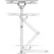 Настінне кріплення для ТВ 27-43", Kivi Motion-223W, White 307383 фото 5