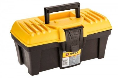 Ящик для інструменту Topex 16'' (79R121) пластик, 1 замок, 380х170х170мм 185537 фото