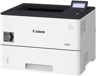 Принтер лазерний ч/б A4 Canon LBP325x, White/Black, 1200x1200 dpi, дуплекс, до 43 стор/хв, РК-екран, USB / Lan, картридж Canon 056 (3515C004) 200229 фото