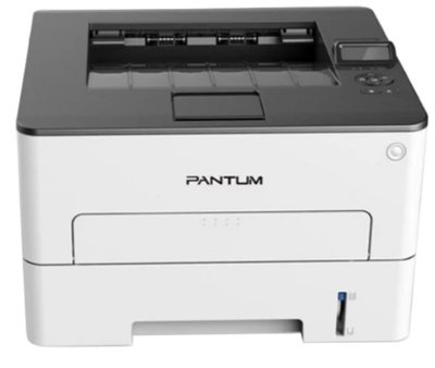 Принтер лазерний ч/б A4 Pantum P3300DN, White, 1200x1200 dpi, дуплекс, до 33 стор/хв, USB / Lan, картридж TL-420 189138 фото