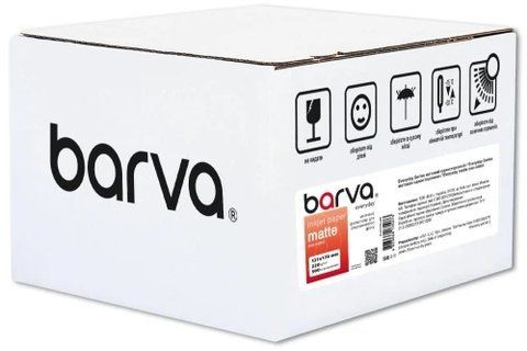 Фотопапір Barva, матовий, 13x18, 220 г/м&sup2;, 500 арк, серія "Everyday" (IP-AE220-436) 320685 фото