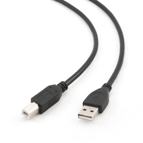Кабель USB - USB BM 3 м Cablexpert Black, професійна серія (CCP-USB2-AMBM-10) 134557 фото
