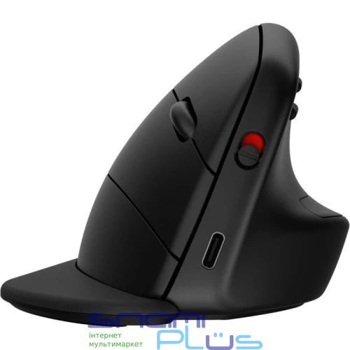 Мышь беспроводная HP 920 Ergonomic Vertical, Black (6H1A4AA) 318092 фото