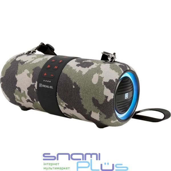 Колонка портативна 2.0 REAL-EL X-733 Camo 294646 фото