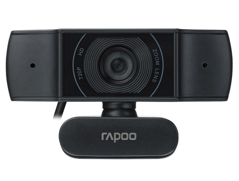 Веб-камера Rapoo XW170, Black, 1280x720/30 fps, USB 2.0, вбудований мікрофон, автофокус, кабель 1.5 м 236336 фото