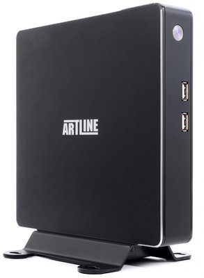 Неттоп Artline Business B11, Black, Celeron J4105 (4x1.5-2.5 GHz), 16Gb DDR4 2666 MHz SO-DIMM, 240Gb SSD, UHD Graphics 600, WiFi 5, GLan, 2xUSB 3.0 / 2xUSB 2.0, HDMI, DOS, VESA кріплення в комплекті (B11v15) 271195 фото
