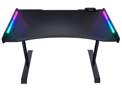 Комп'ютерний стіл Cougar MARS 120 Black для геймера, ергономічний дизайн, USB 3,0/Audio хаб, RGB підсвічування, висота 810 мм (MARS 120) 205481 фото