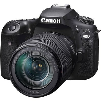 Дзеркальний фотоапарат Canon EOS 90D EF-S 18-135mm IS USM Kit Black (3616C029) 181422 фото