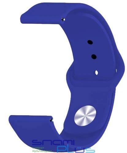 Ремешок для Xiaomi iMi KW66/Mi Watch Color/Haylou LS01, BeCover, Dark-Blue (706354) 276335 фото