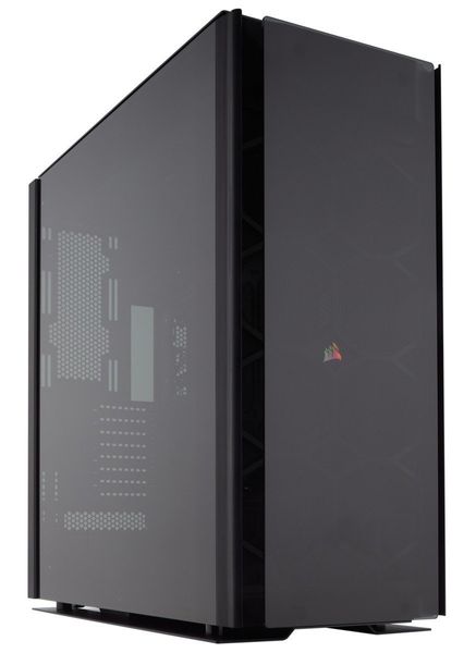 Корпус Corsair Obsidian 1000D, Black, Full Tower, без БЖ, для EATX / ATX / MicroATX / Mini-ITX / SSI-EEB, макс. CPU - 180 мм / GPU - 400 мм / PSU - 250 мм, 4xUSB 3.0 / 2xType-C, бічна панель із загартованого скла (CC-9011148-WW) 274634 фото