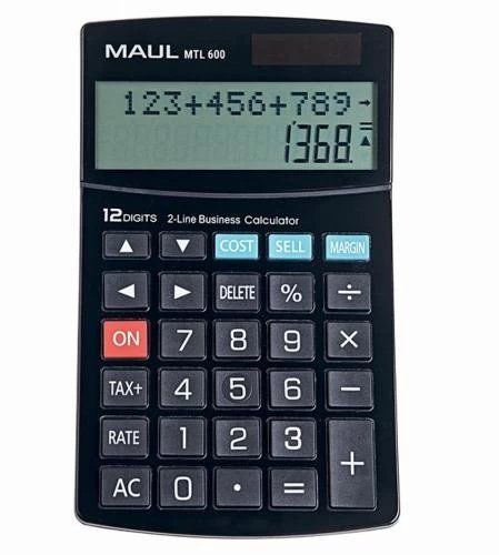 Калькулятор Maul MTL600, Black 291823 фото