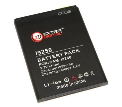 Акумулятор Samsung i9250 (Galaxy Nexus), Extradigital, 1850 mAh (BMS6311) 132433 фото
