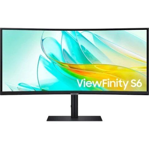 Монитор изогнутый 34" Samsung ViewFinity S6, Black (LS34C650UAIXUA) 322150 фото
