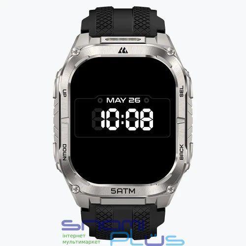 Смарт-годинник Kospet Tank M4C, Silver 326534 фото