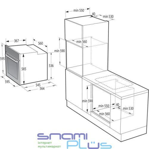 Духова шафа Gorenje BOS67371SYB 328763 фото
