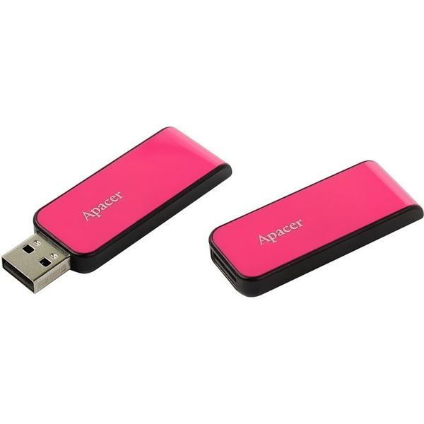 USB Flash Drive 16Gb Apacer AH334 Pink / AP16GAH334P-1 157368 фото