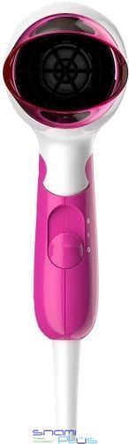 Фен дорожный Philips DryCare Essential BHD003/00, White/Pink 298487 фото
