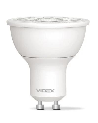 Лампа светодиодная GU10, 7 Вт, 4100K, MR16, Videx, 560 Лм, 220V (VL-MR16eL-07104) 278398 фото
