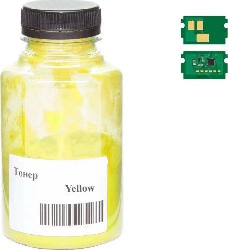Тонер + чип Kyocera TK-5240, Yellow, P5026, M5526, 90 г, AHK (3203563) 250342 фото