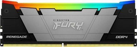 Пам'ять 16Gb x 2 (32Gb Kit) DDR4, 3200 MHz, Kingston Fury Renegade RGB, Black (KF432C16RB12AK2/32) 279573 фото