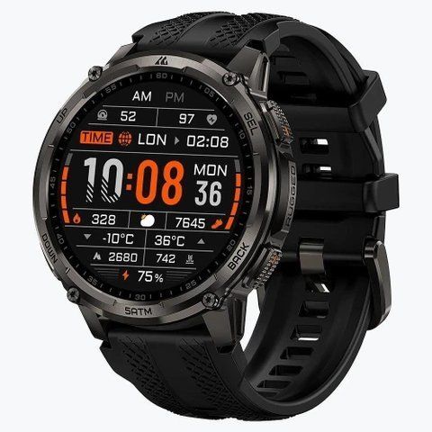 Смарт-годинник Kospet Tank T4C, Black 326536 фото