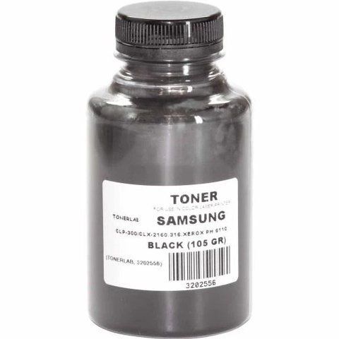 Тонер Samsung CLP-300/320/600/650, CLX-2160/3160/3180, Black, 105 г, TonerLab (3202556) 246334 фото
