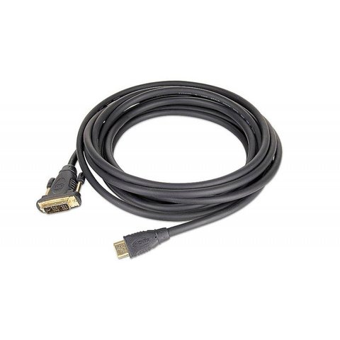 Кабель HDMI - DVI 3 м Cablexpert, V1.3/19-пін, позолочені конектори (CC-HDMI-DVI-10) 134397 фото