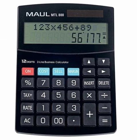 Калькулятор Maul MTL800, Black 291824 фото