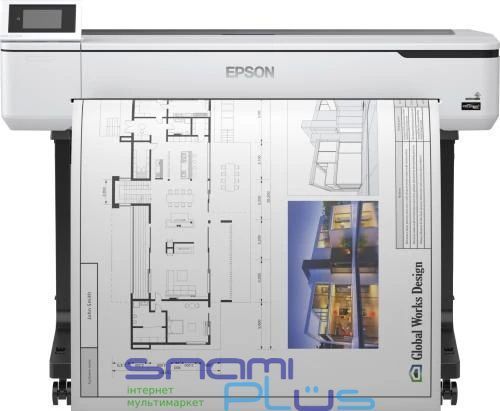 Принтер струменевий кольоровий A0 Epson SureColor SC-T5100 36", White (C11CF12301A0) 247914 фото
