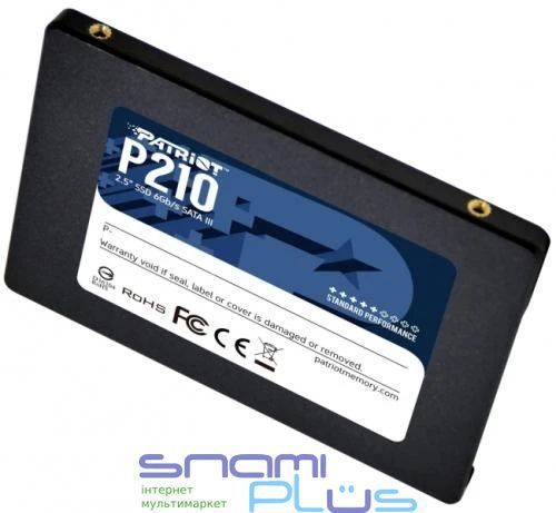 Твердотельный накопитель SSD 128Gb, Patriot P210, SATA3, 2.5" (P210S128G25) 209597 фото