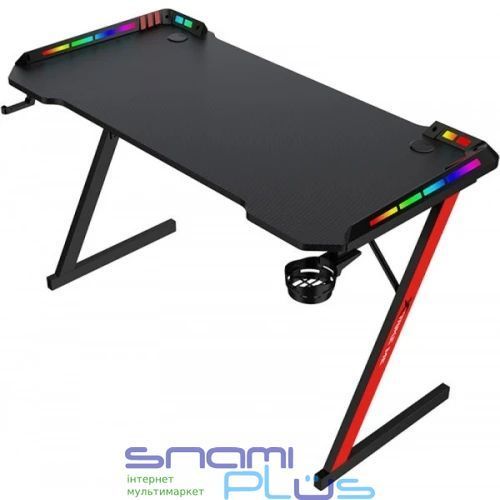 Компьютерный стол Xtrike-Me DK-05 RGB Llight, Black 308392 фото