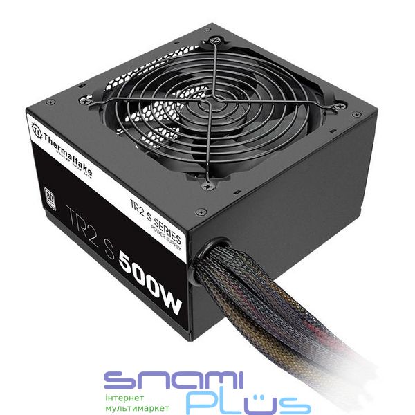 Блок питания 500W Thermaltake TR2 S, Black, 80 PLUS, Active PFC, 120 см (PS-TRS-0500NPCWEU-2) 219217 фото