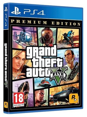 Гра для PS4. Grand Theft Auto V Premium Edition (GTA 5). Російські субтитри 210712 фото