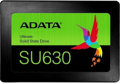 Твердотільний накопичувач 480Gb, ADATA Ultimate SU630, SATA3, 2.5', 3D QLC, 520/450 MB/s (ASU630SS-480GQ-R) 171280 фото