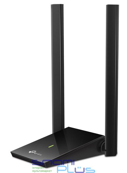 Сетевой адаптер USB TP-LINK Archer T4U Plus, Black, 5GHz / 2.4GHz, AC1300 (867 / 400 Мбит/с), USB 3.0, высокомощные антенны, MU-MIMO 222761 фото