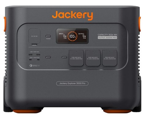 Зарядна станція Jackery Explorer 3000 Pro (3024 Вт·ч), Li-Ion - літій-іонний акумулятор, чиста синусоїда, 2 x розетки 289886 фото