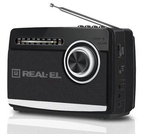 Радіоприймач Real-El X-510 Black 264028 фото