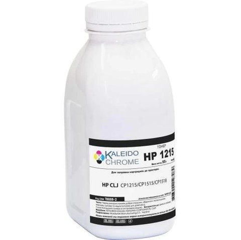 Тонер HP CLJ 1210/1215/1510/1515, CM1312, Black, 55 г, Kaleidochrome (TB88B-2) 241449 фото