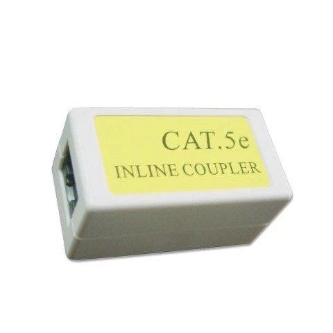 Розетка соединительная для RJ45 (мама  мама), Grey, Cablexpert (NCA-LC5E-001) 208638 фото