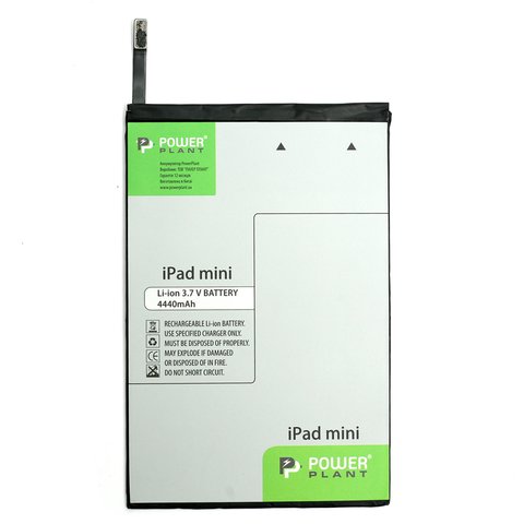 Акумулятор Apple iPad Mini, PowerPlant, 4440 mAh (DV00DV6311) 244306 фото
